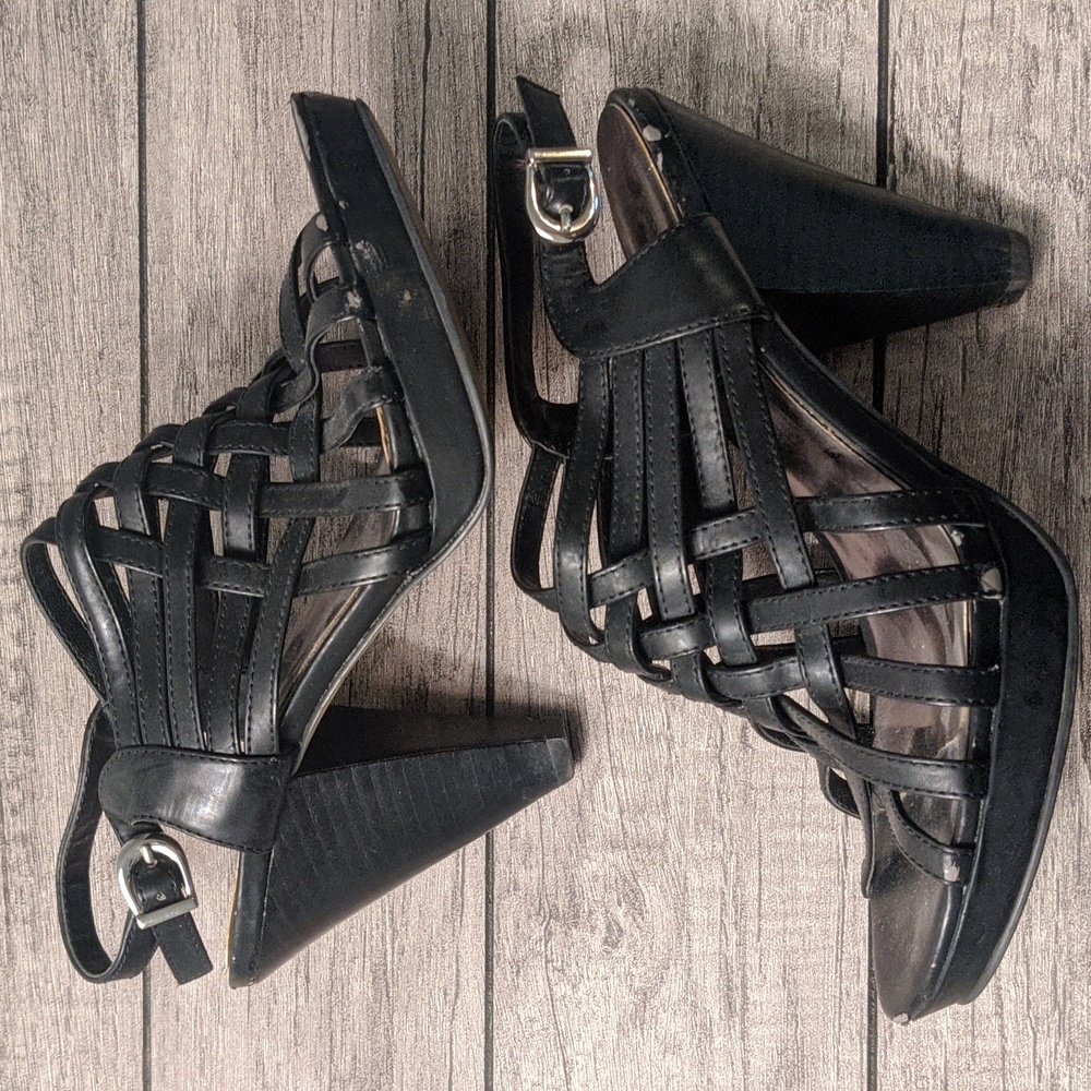 Franco Sarto strappy Platform Sandals